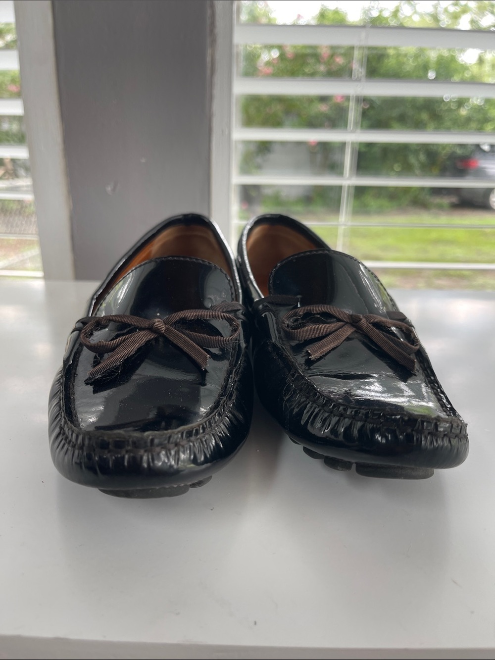 Salvatore Ferragamo patent leather moccasin loafer - Picture 7 of 8